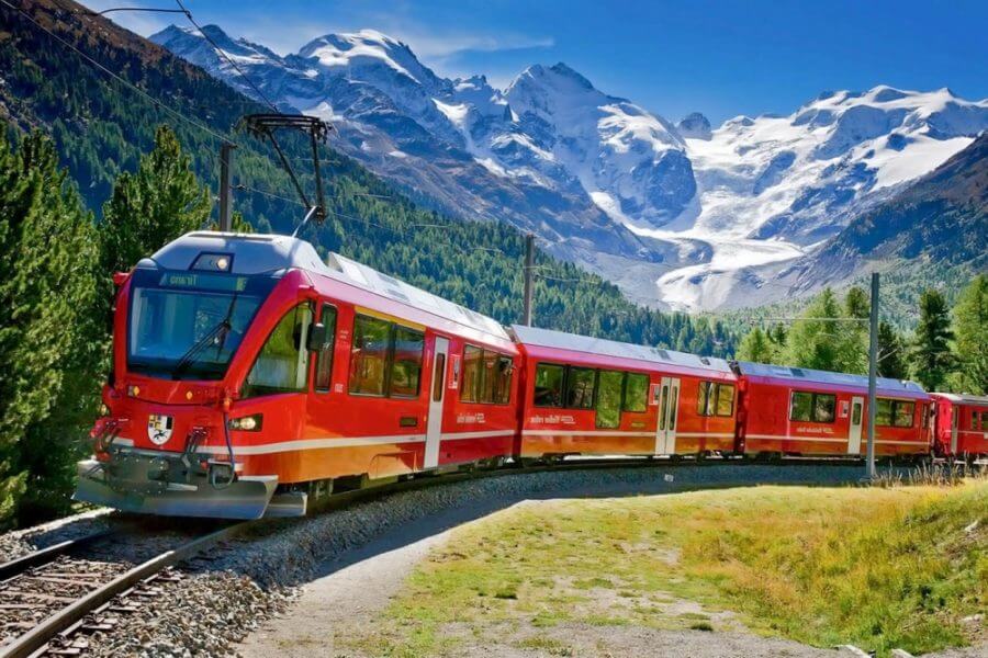 Trenino Rosso del Bernina e Livigno
